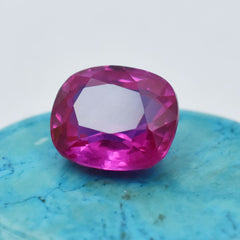 Ring Size 11.30 Ct Cushion Cut CERTIFIED Pink Natural Sapphire Loose Gemstone