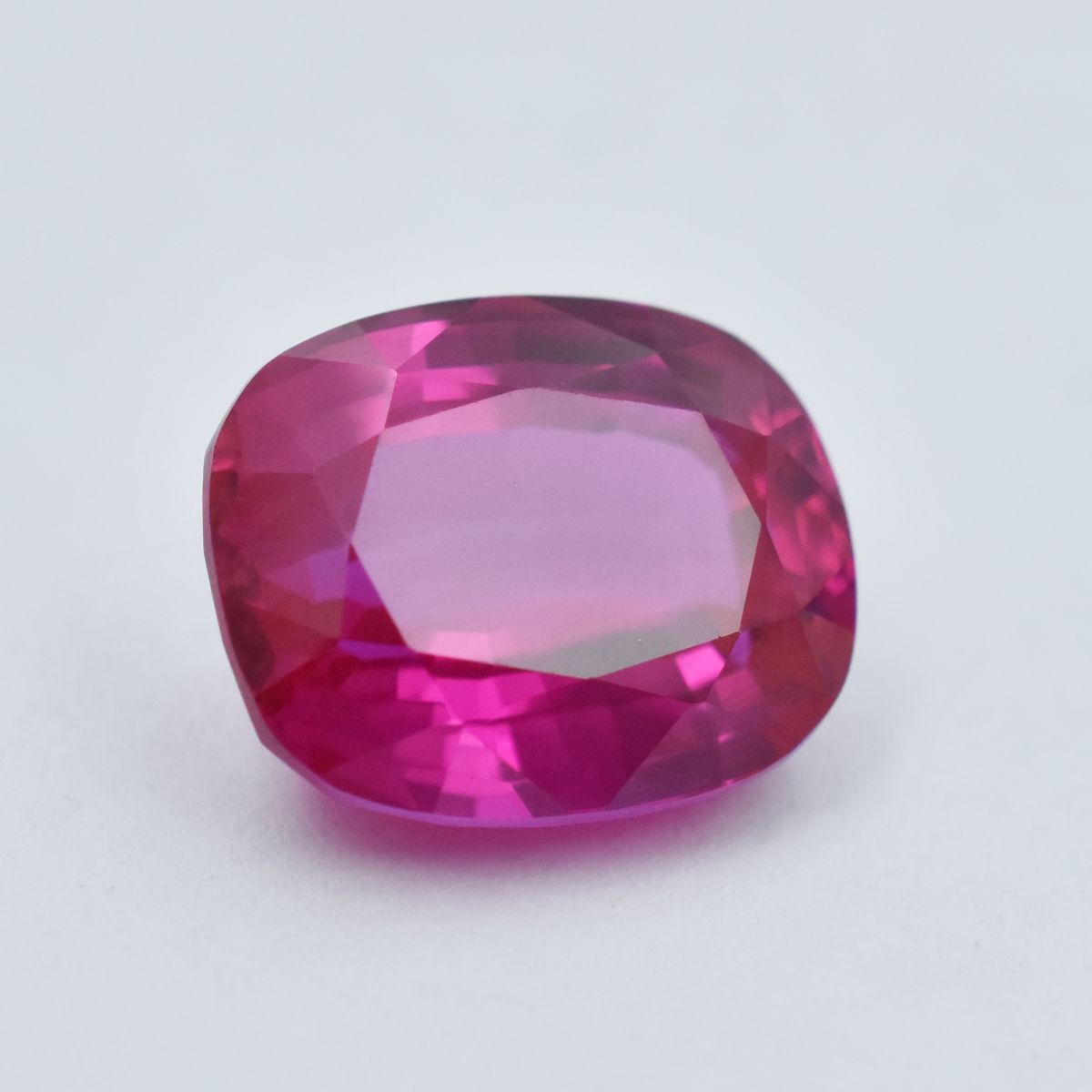 CERTIFIED Pink Sapphire 26.65 Carat Cushion Cut Ring Size Real Loose Gemstone