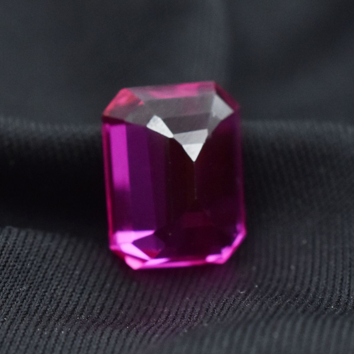 Ceylon Sapphire Pink Emerald Cut Loose Gemstone 11.05 Ct Natural CERTIFIED