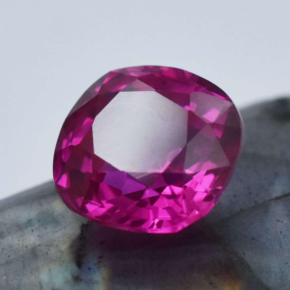 10.40 Ct Natural CERTIFIED Sapphire Pink Square Cushion Shape Loose Gemstone