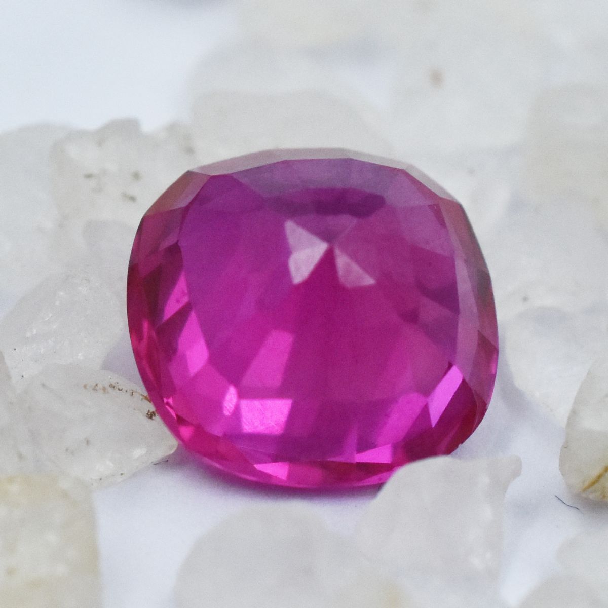 10.40 Ct Natural CERTIFIED Sapphire Pink Square Cushion Shape Loose Gemstone