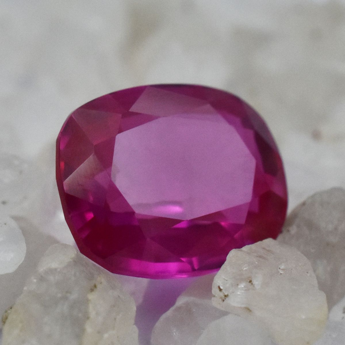 Natural CERTIFIED Cushion Cut Loose Gemstone 10.8 Ct Pink Sapphire Pendant Gems