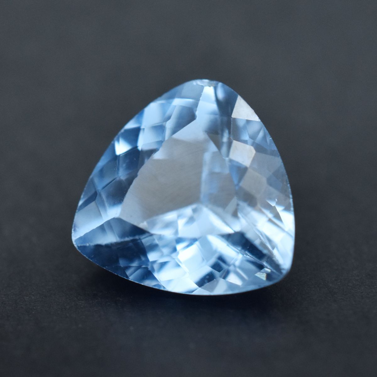 Natural 4.75 Carat Trillion Cut Blue Sapphire Jewelry Loose Gemstone CERTIFIED