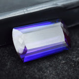 Extremely Natural Purple Tanzanite 11.75 Ct Fancy Cut CERTIFIED Loose Gemstone