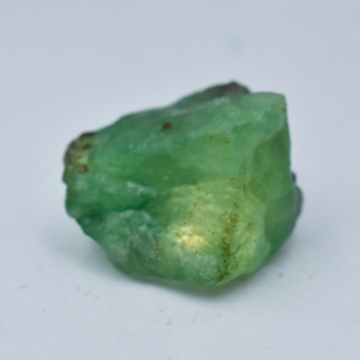 Rare 112 Ct Natural Green Emerald Raw Rough CERTIFIED Uncut Raw LOOSE Gemstone