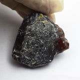 AMBER 46.85 Ct Natural UNCUT Raw ROUGH CERTIFIED Red Loose Gemstones