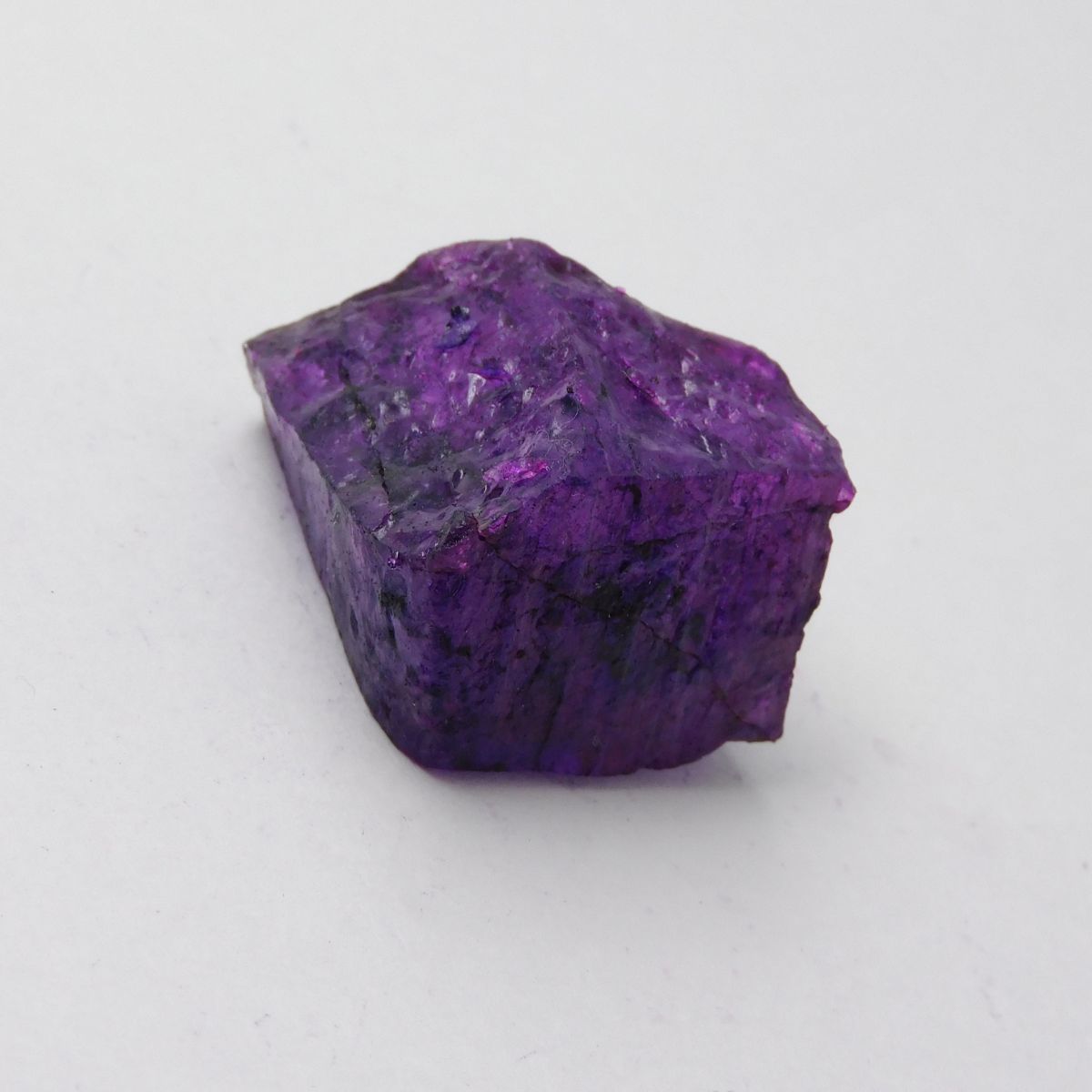 CERTIFIED Natural Tanzanite Rough 92.85 Ct Purple Raw Uncut Earth Mined Gemstone