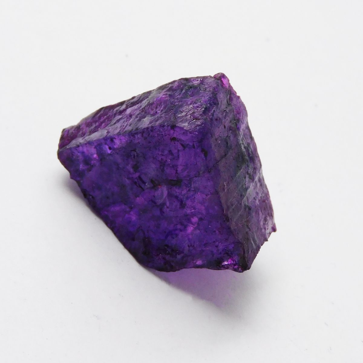 CERTIFIED Natural Tanzanite Rough 92.85 Ct Purple Raw Uncut Earth Mined Gemstone