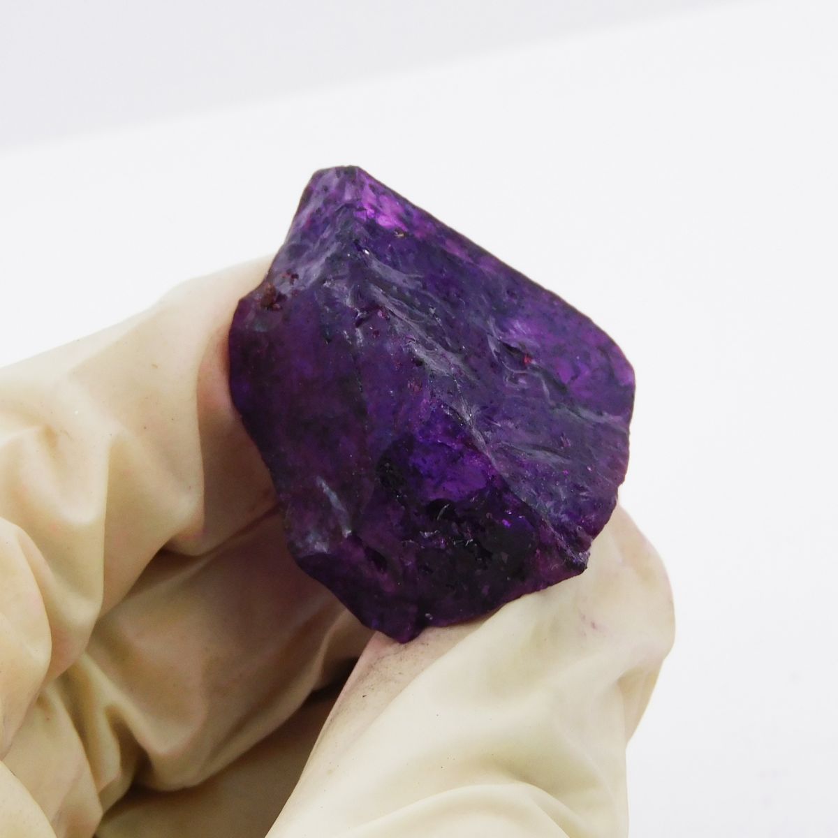 CERTIFIED Natural Tanzanite Rough 92.85 Ct Purple Raw Uncut Earth Mined Gemstone