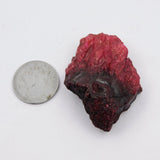 Natural Red Ruby 228.50 Ct Uncut Rough Huge Size CERTIFIED Loose Gemstone
