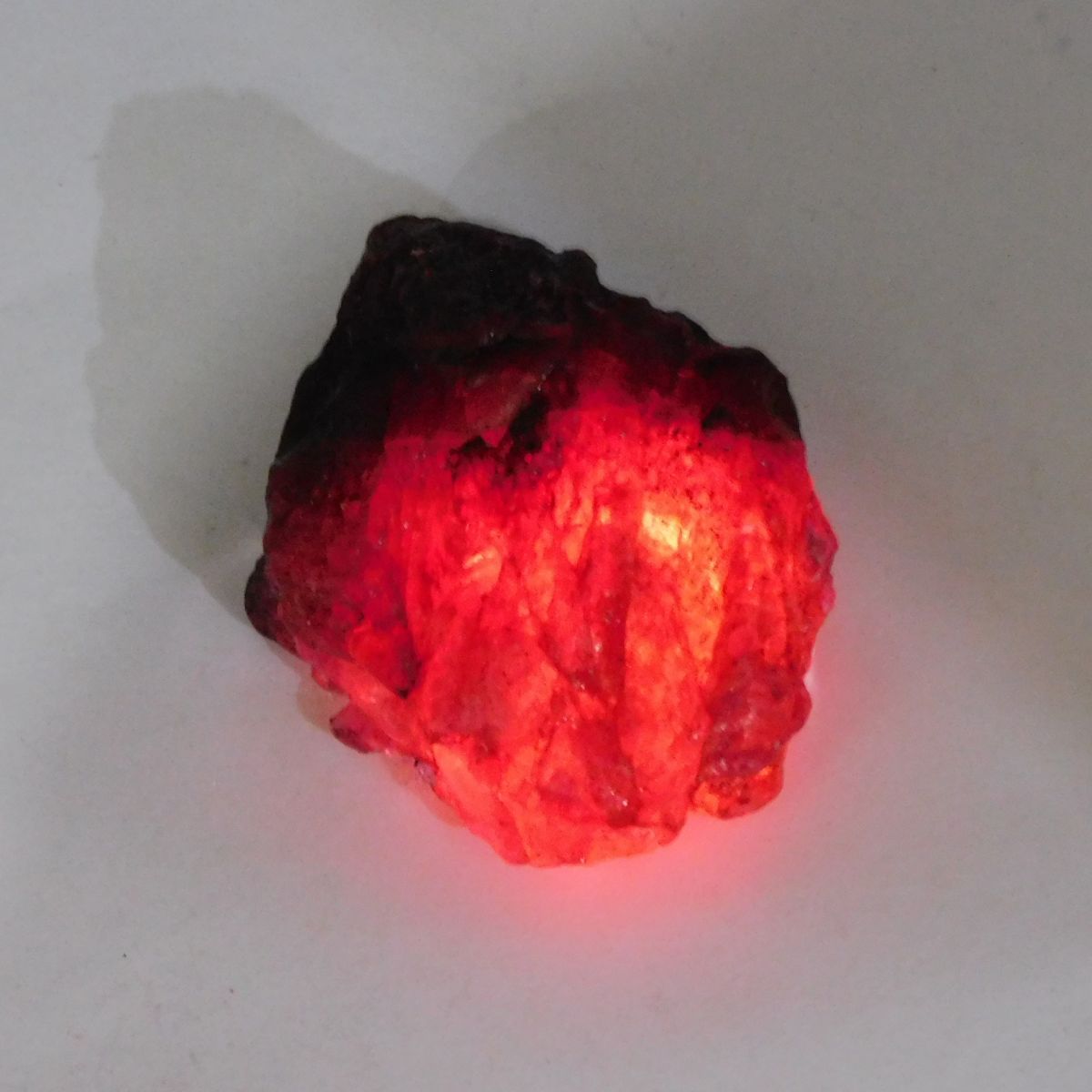 Natural Red Ruby 228.50 Ct Uncut Rough Huge Size CERTIFIED Loose Gemstone