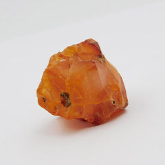 57 Ct Natural Orange Sapphire Uncut Earth Mined CERTIFIED Rough Loose Gemstone