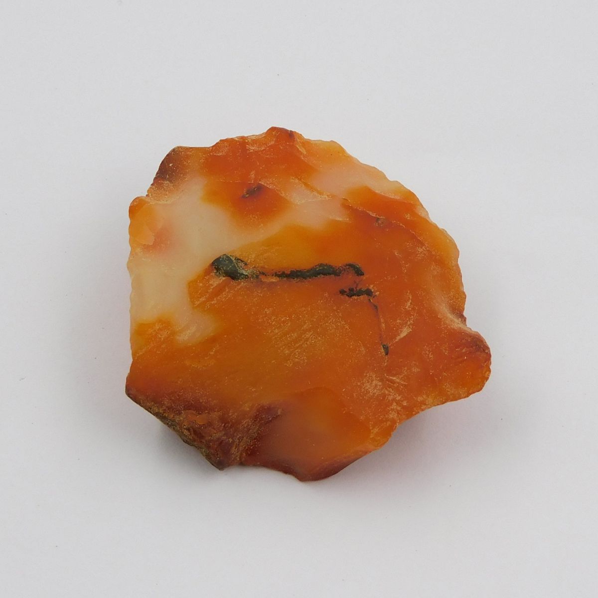 Earth Mined Natural Orange Sapphire 145 Ct Uncut Rough Loose Gemstone CERTIFIED