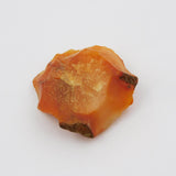 Earth Mined Natural Orange Sapphire 145 Ct Uncut Rough Loose Gemstone CERTIFIED