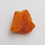Earth Mined Natural Orange Sapphire 51.3 Ct Uncut Rough CERTIFIED Loose Gemstone