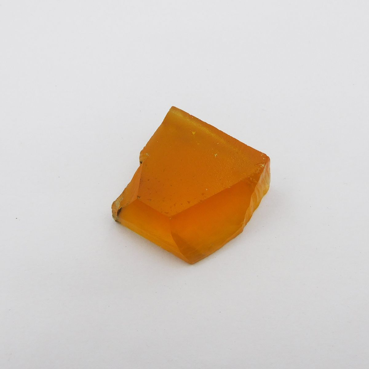 59.15 Ct NATURAL Sapphire ROUGH Uncut CERTIFIED Orange Beautiful Loose Gemstone