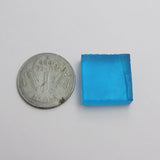 Natural Sapphire 37.25 Ct Blue Uncut Rough CERTIFIED Earth Mined Loose Gemstone