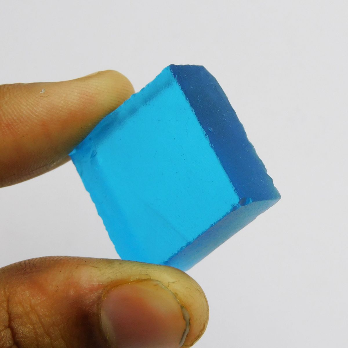 Natural Sapphire 51.65 Ct Rough Blue Raw CERTIFIED Uncut Earth Mined Gemstone