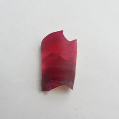 Huge Size 33.40 Ct Natural Ruby CERTIFIED Rough Uncut Red Ruby Earth Mined