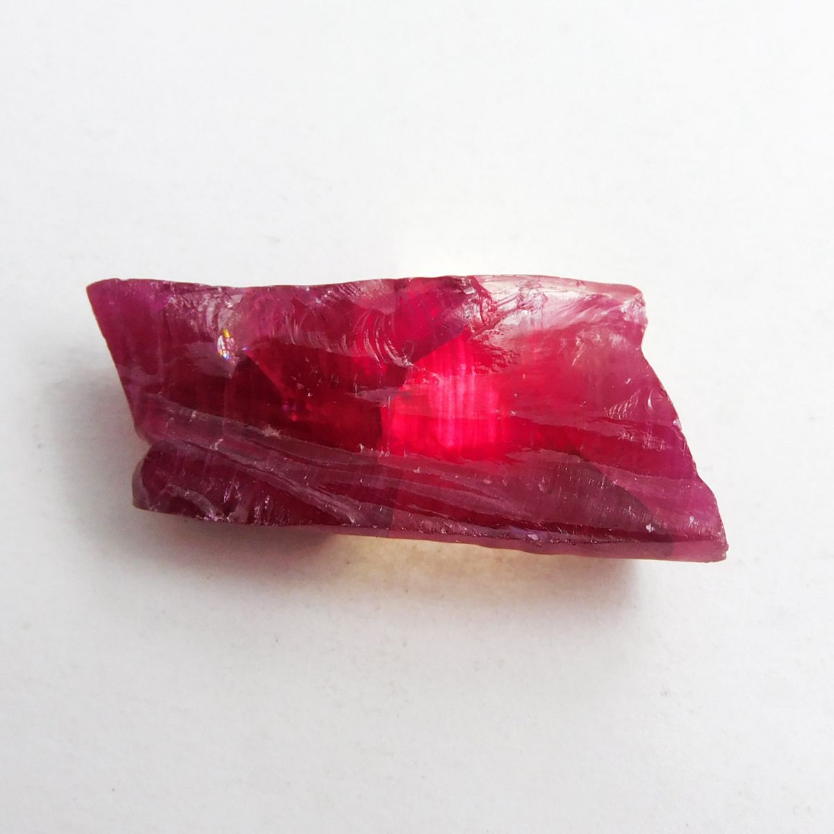 Rough Natural Red Ruby 47.25 Ct Uncut CERTIFIED Loose Gemstone