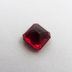 6.05 Ct Natural AA+ CERTIFIED Ruby Bloody Red Square Cut Loose Gemstone