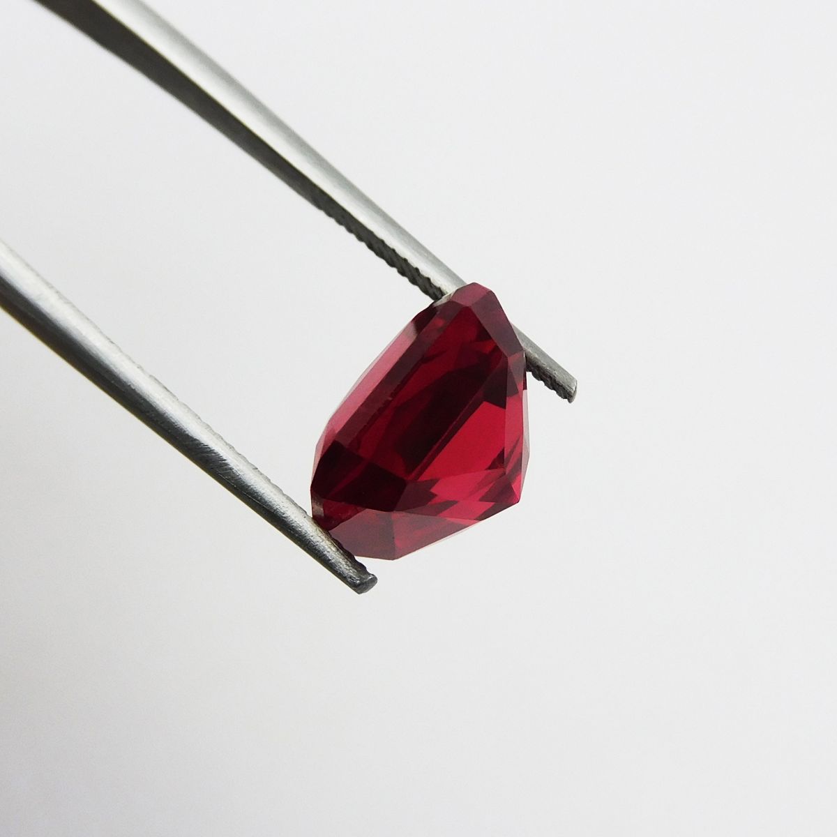 6.05 Ct Natural AA+ CERTIFIED Ruby Bloody Red Square Cut Loose Gemstone