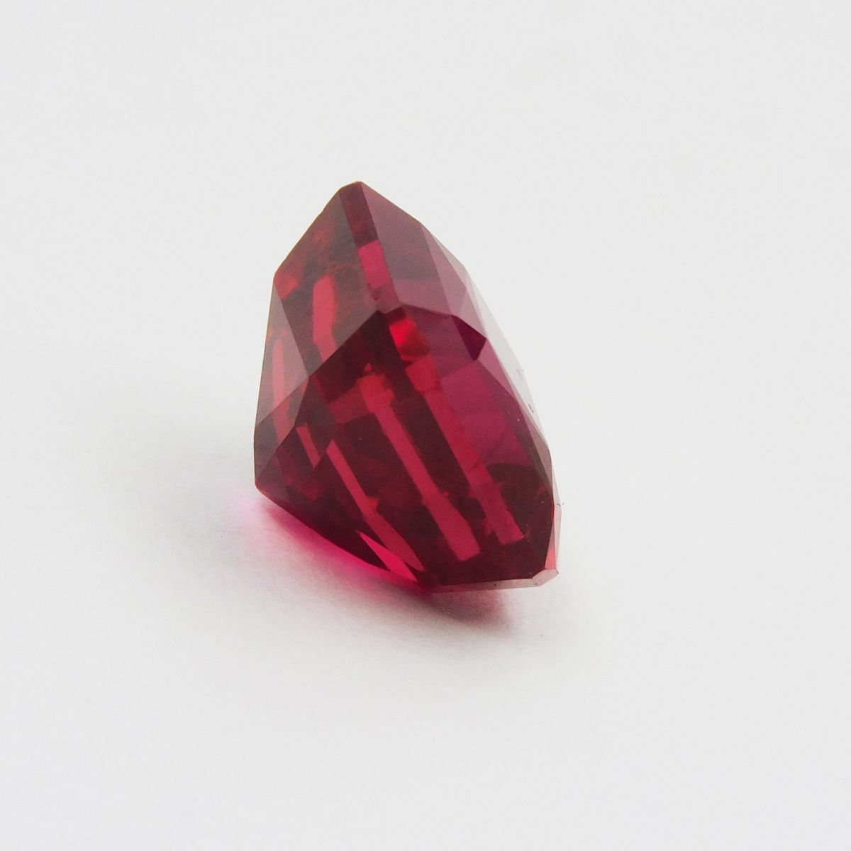 8.60 Ct Natural Red Ruby CERTIFIED Square Cut Ring Size Loose Gemstone