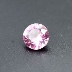 Natural Padparadscha Sapphire 7.25 Carat Round Cut CERIFIED Best Loose Gemstone