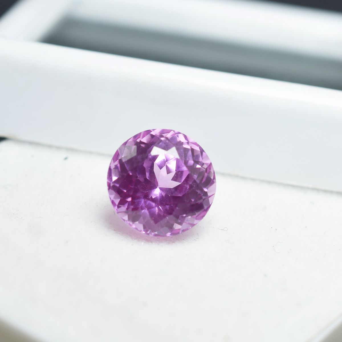 Extremely Rare CERTIFIED Loose Gemstone Natural Pink Sapphire 5.80 Ct Round Cut