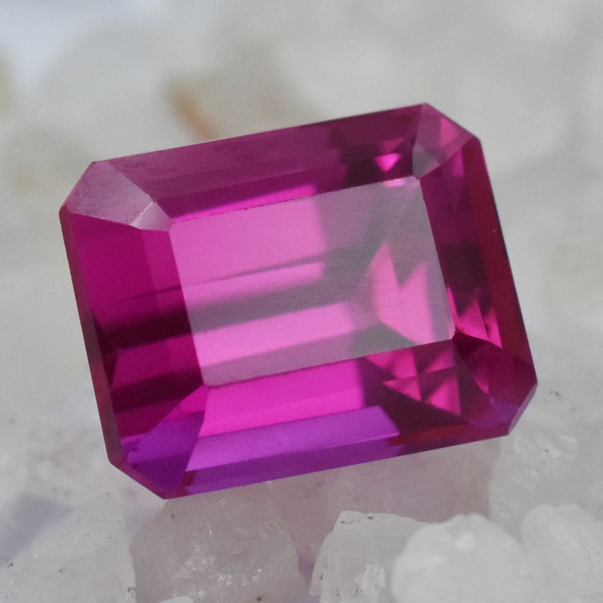 16.30 Ct Natural CERTIFIED Ceylon Sapphire Pink Emerald Cut Best Loose Gemstone