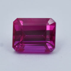 16.30 Ct Natural CERTIFIED Ceylon Sapphire Pink Emerald Cut Best Loose Gemstone