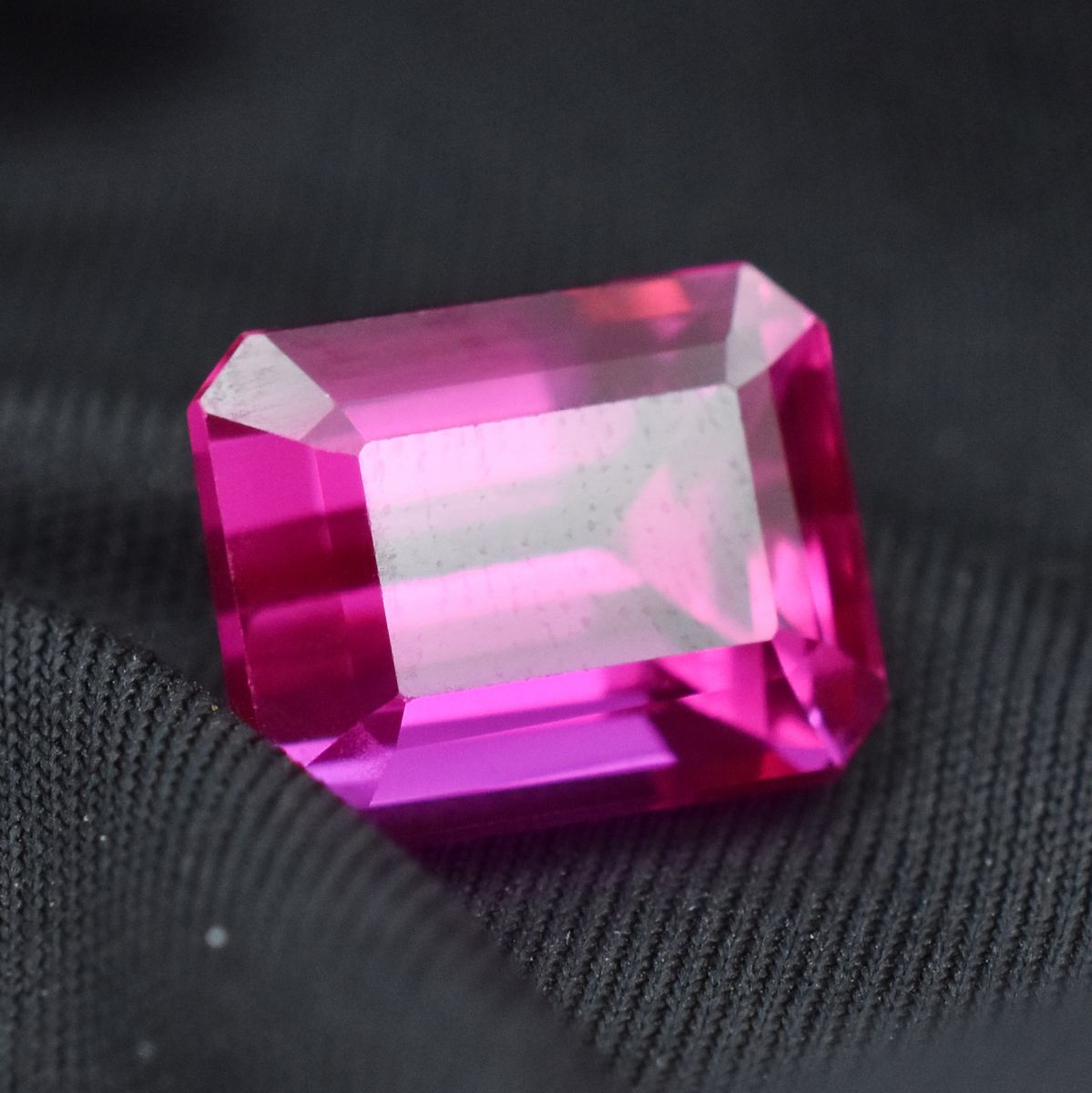 16.30 Ct Natural CERTIFIED Ceylon Sapphire Pink Emerald Cut Best Loose Gemstone