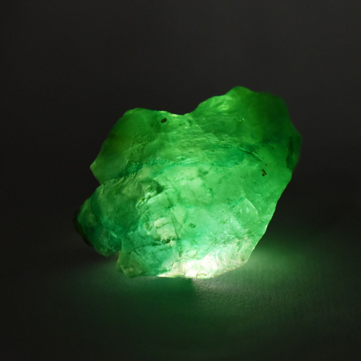Natural Emerald Huge Rough 143.56 Ct Earth Mined Certified Green Loose Gemstone