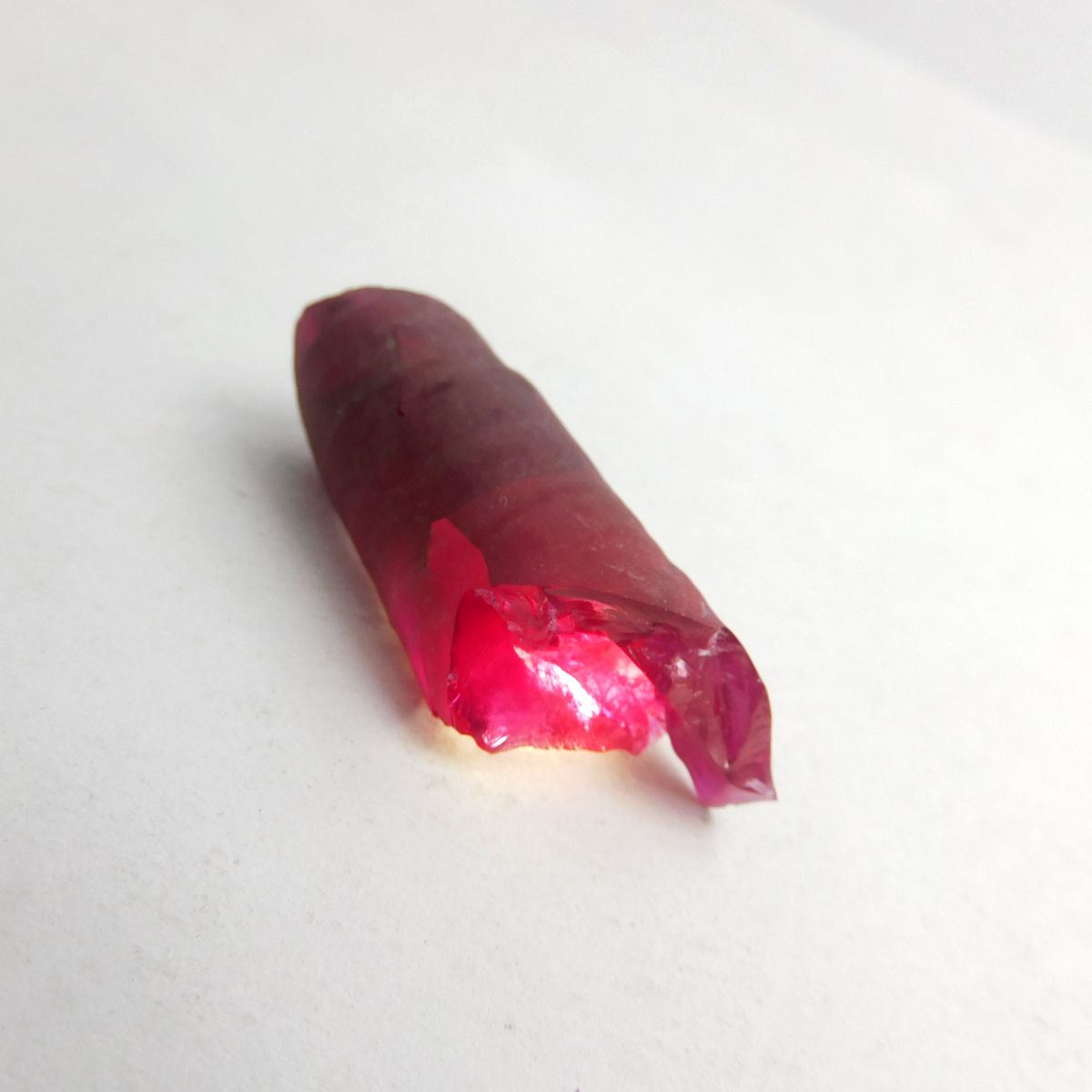 54.80 CARAT Natural Ruby Uncut CERTIFIED Rough Red Ruby Huge Size Earth Mined