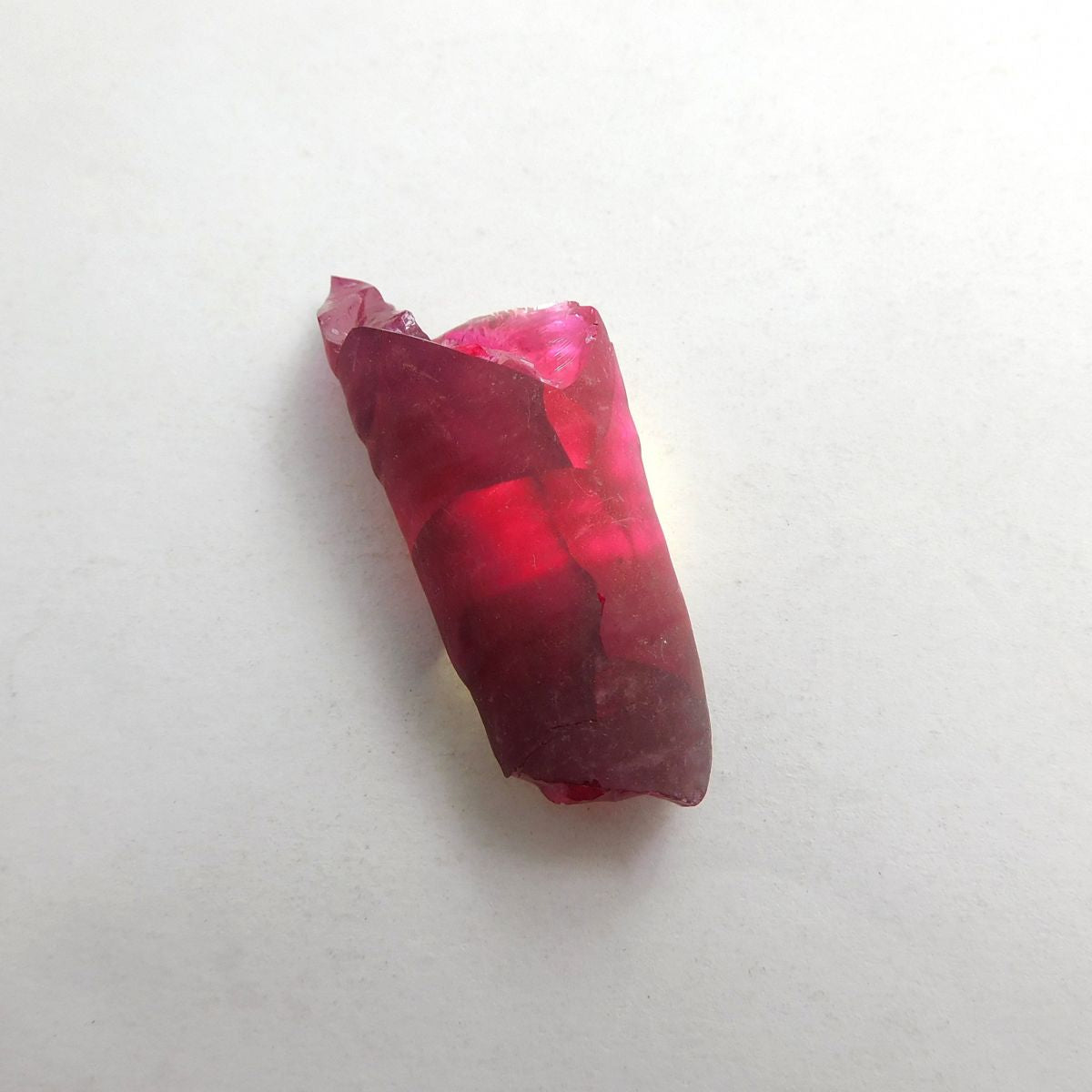 54.80 CARAT Natural Ruby Uncut CERTIFIED Rough Red Ruby Huge Size Earth Mined