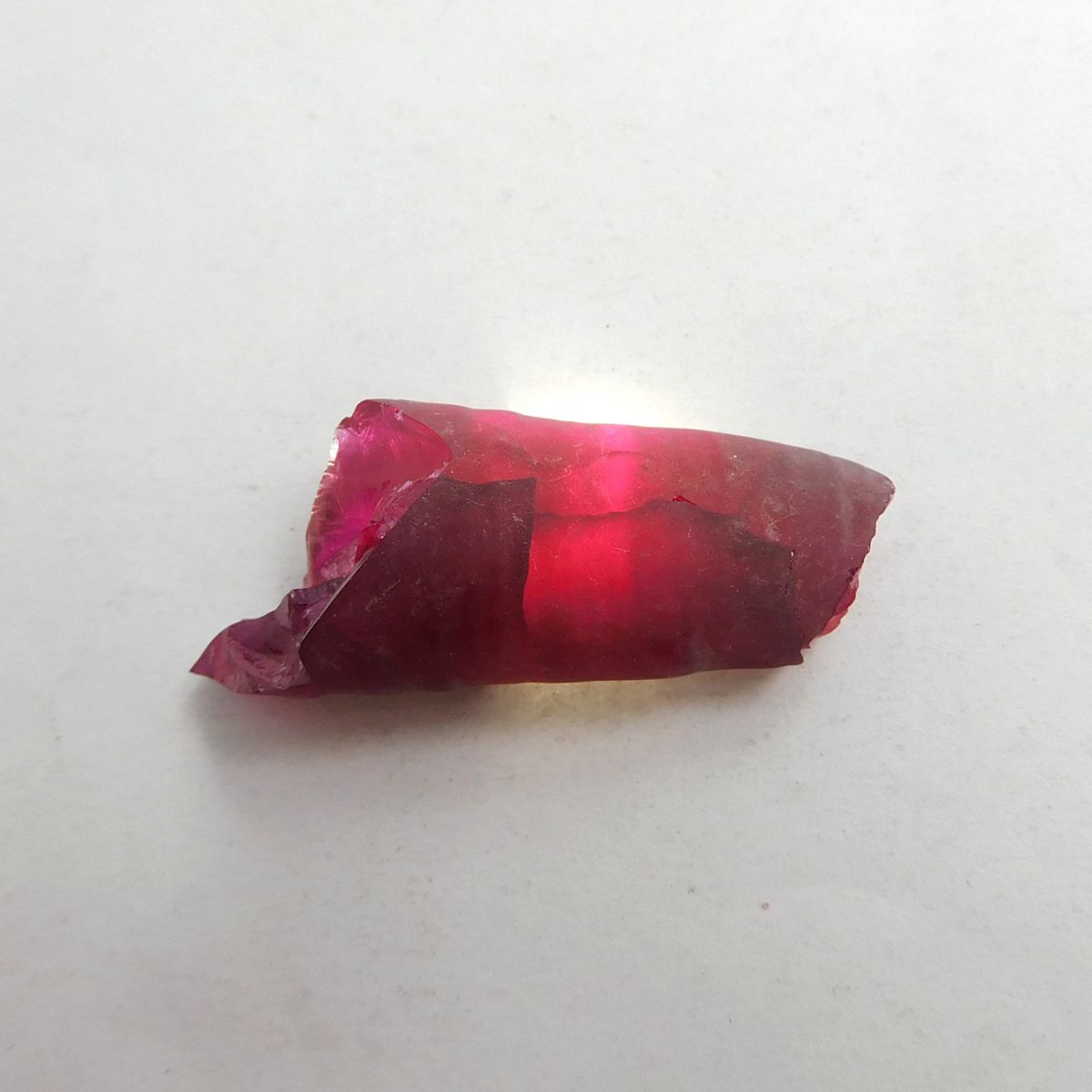 54.80 CARAT Natural Ruby Uncut CERTIFIED Rough Red Ruby Huge Size Earth Mined