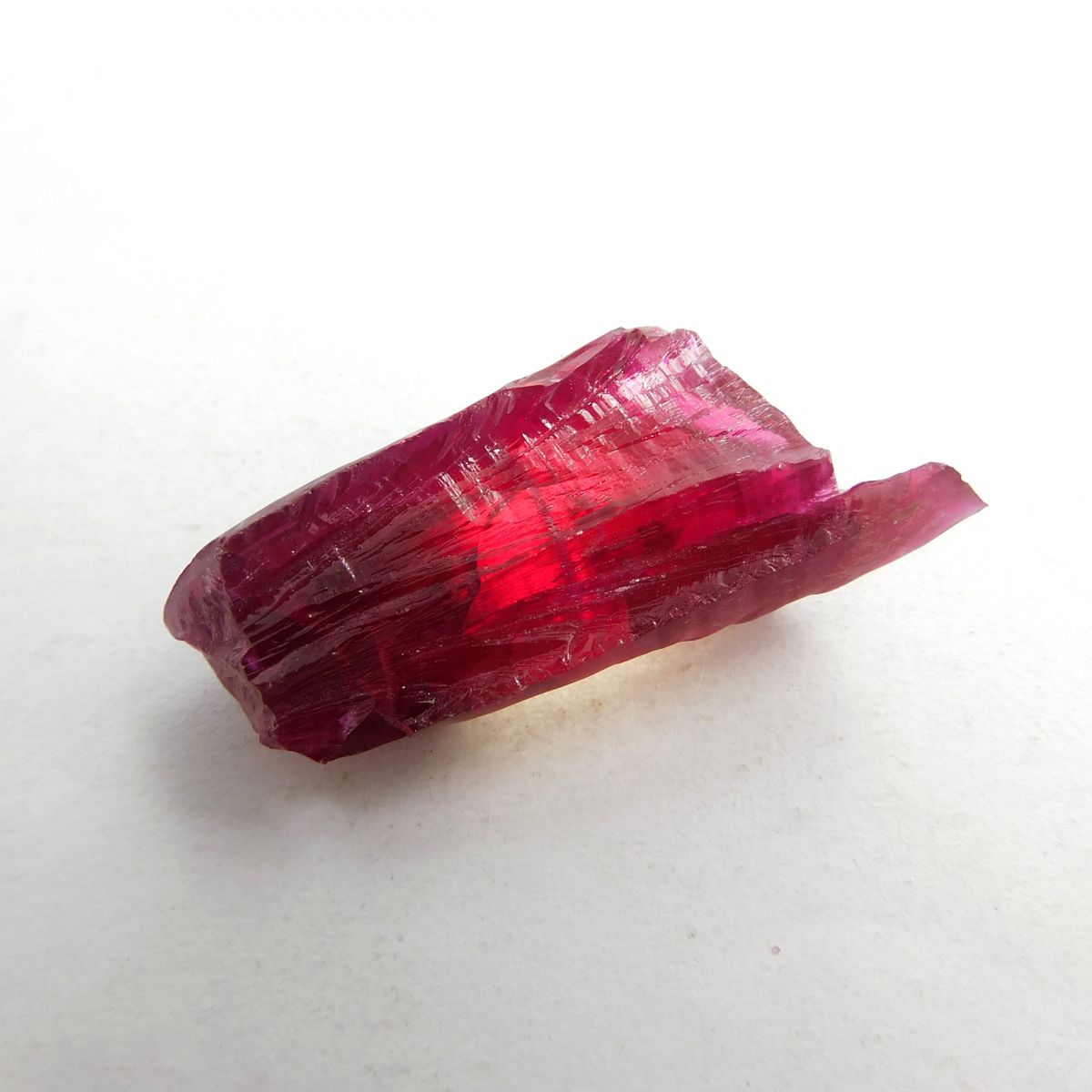 54.80 CARAT Natural Ruby Uncut CERTIFIED Rough Red Ruby Huge Size Earth Mined