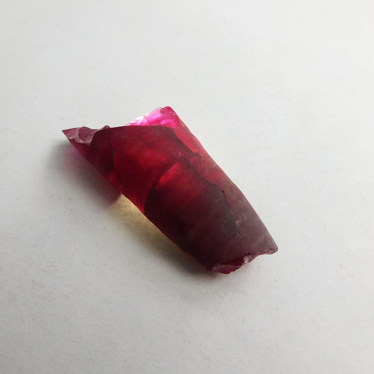 54.80 CARAT Natural Ruby Uncut CERTIFIED Rough Red Ruby Huge Size Earth Mined