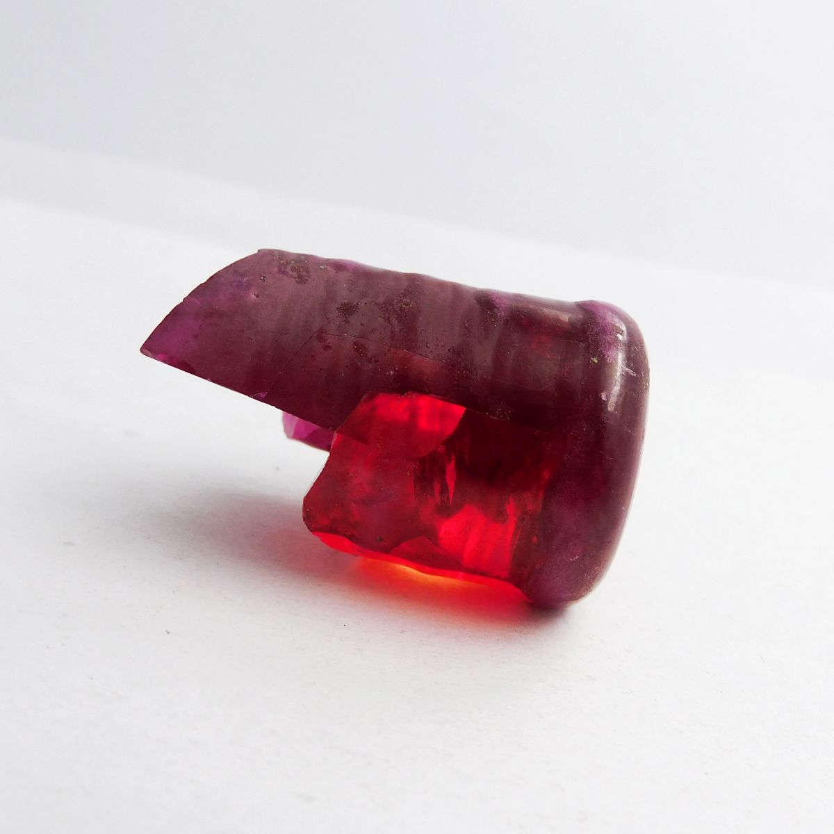 131.00 Carat Natural Ruby Uncut CERTIFIED Rough Red Ruby Huge Size Earth Mined