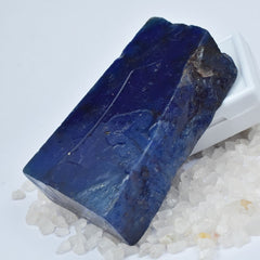 Natural Uncut Rough Earth Mined Blue Sapphire 786 Ct Loose Gemstone CERTIFIED
