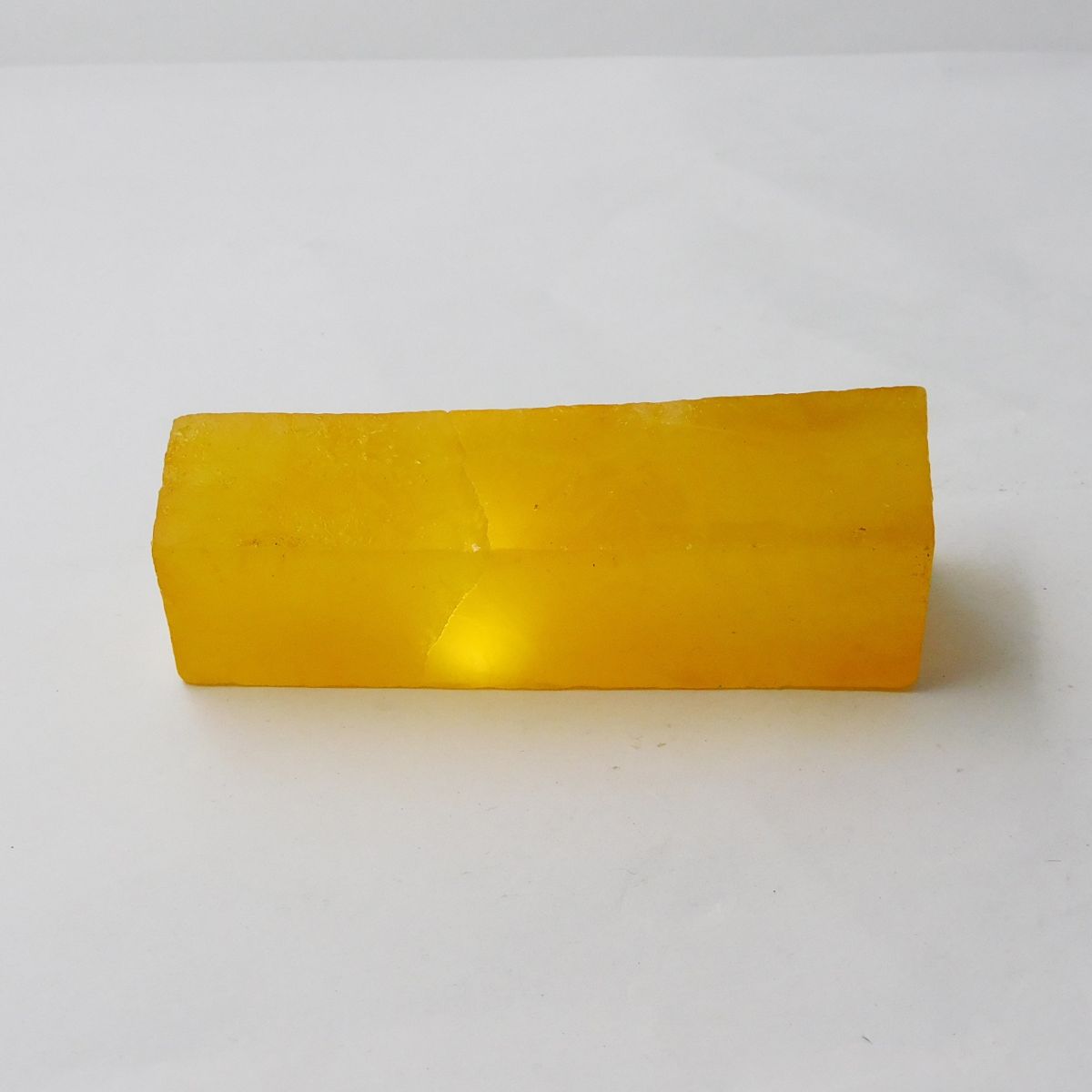 Yellow Sapphire Rough Natural 390.45 Ct Uncut Raw Rough CERTIFIED Loose Gemstone