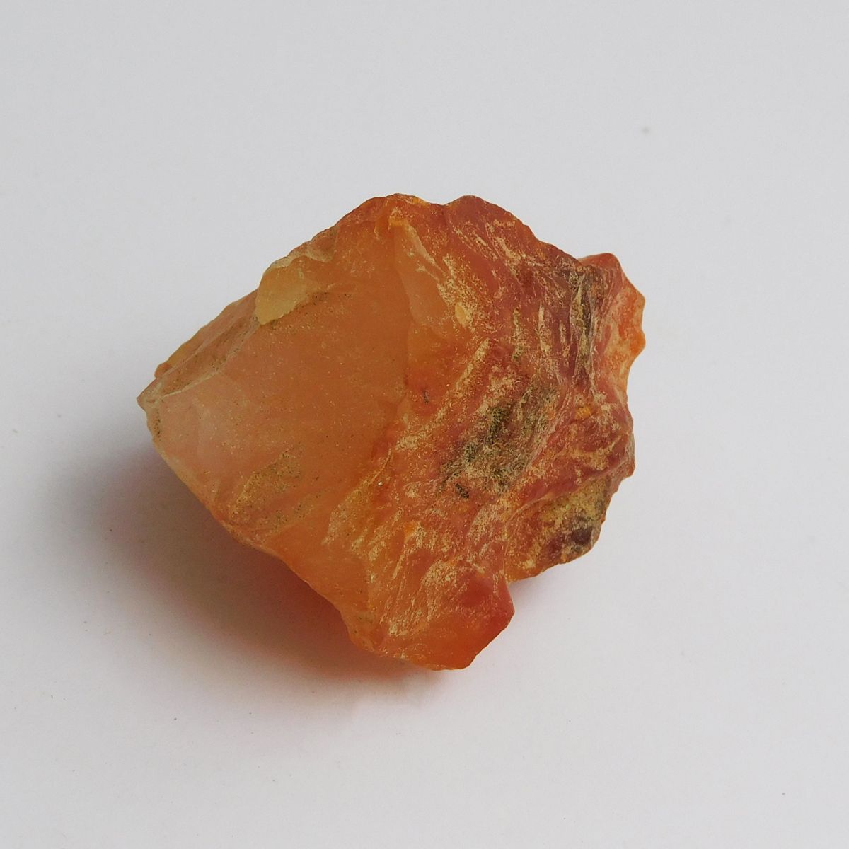 130.5 Ct Natural Orange Sapphire Rough Earth Mind CERTIFIED Loose Gemstone Rough