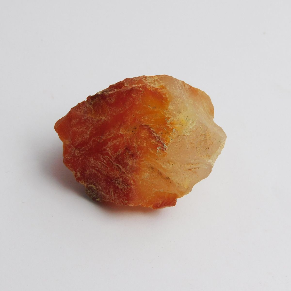 130.5 Ct Natural Orange Sapphire Rough Earth Mind CERTIFIED Loose Gemstone Rough