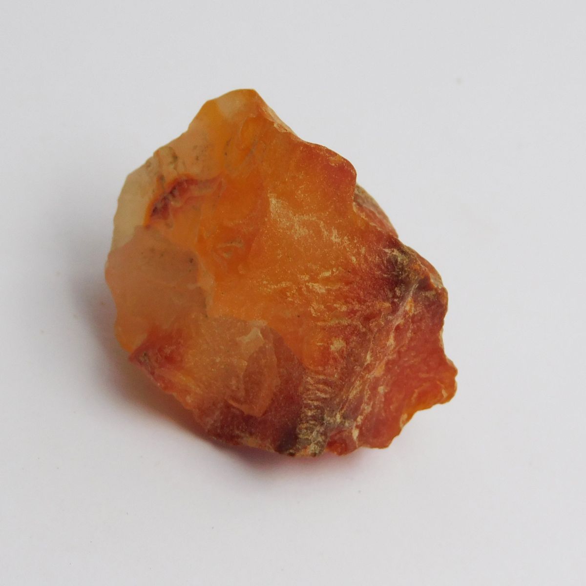 130.5 Ct Natural Orange Sapphire Rough Earth Mind CERTIFIED Loose Gemstone Rough