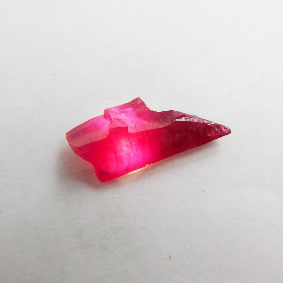 Natural Red Ruby 15.10 Ct Uncut Rough CERTIFIED Loose Gemstone