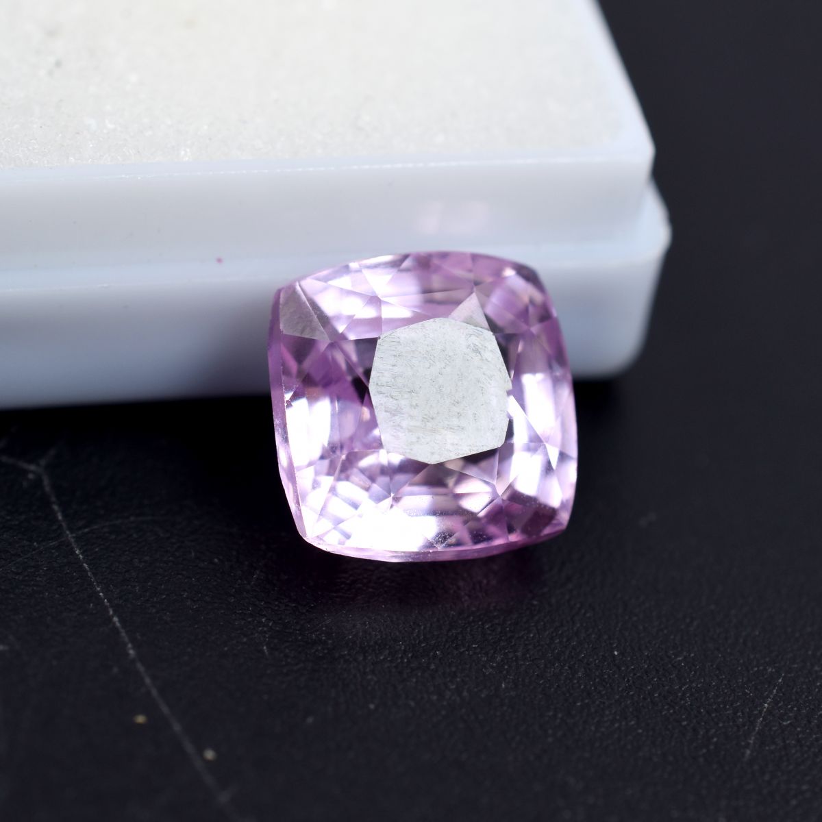 10.05 Ct Natural Pink Square Sapphire Cushion CERTIFIED Brilliant Loose Gemstone