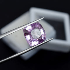 10.05 Ct Natural Pink Square Sapphire Cushion CERTIFIED Brilliant Loose Gemstone