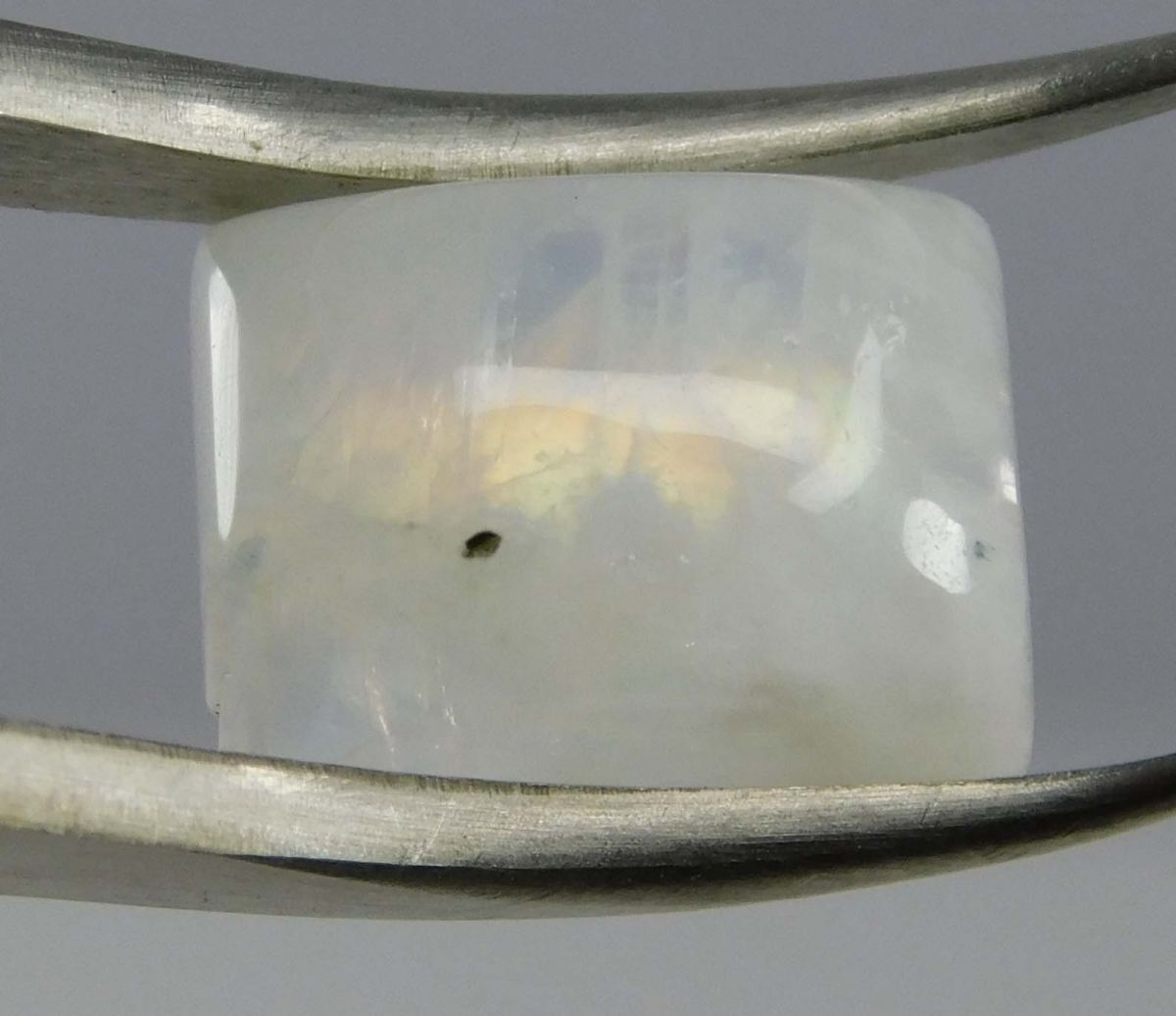 5.87 Ct CERTIFIED Natural Moonstone Cabochon Shape Ring Size Loose Gemstone