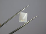 Moonstone 2.6 Ct Natural White Cabochon Shape CERTIFIED Loose Gemstone Ring Size