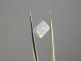 Moonstone 2.6 Ct Natural White Cabochon Shape CERTIFIED Loose Gemstone Ring Size